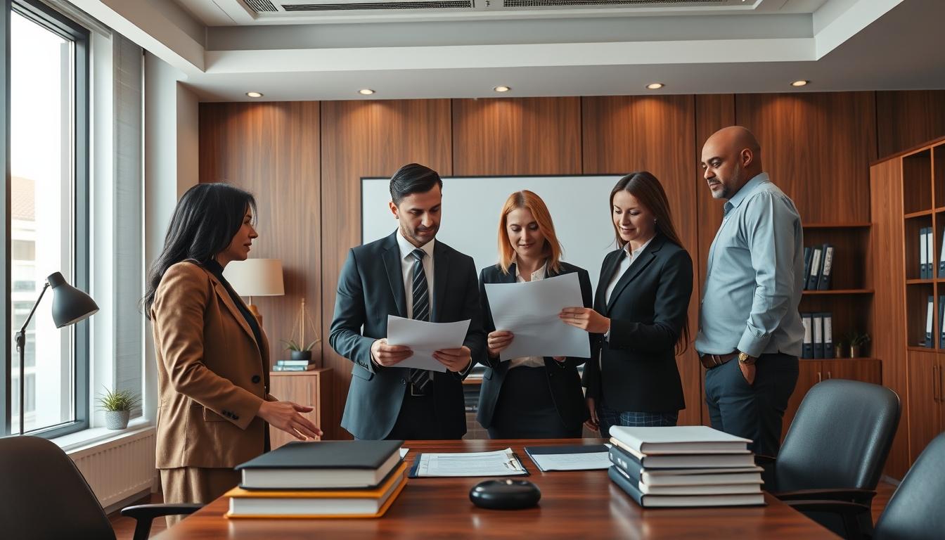 Business contract documents